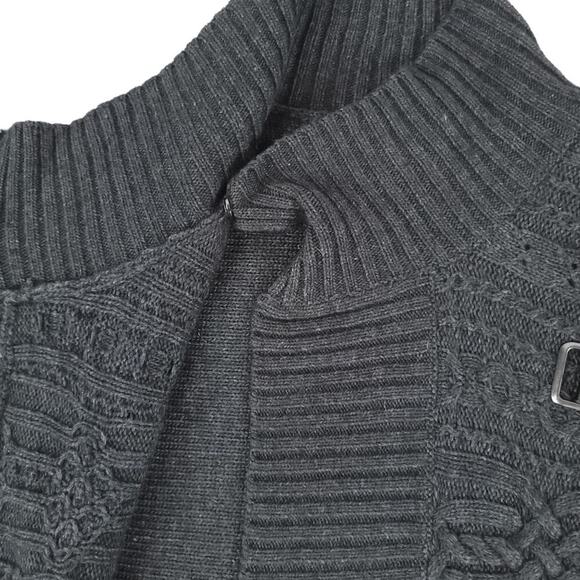 Fenn Wright Mason Sweater Wool Angora Rabbit Hair Blend Shrug Poncho Cardigan - Picture 7 of 11